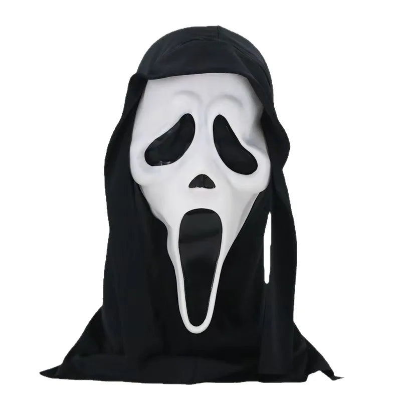 Halloween Horror Ghost Skull Mask Scare Mask for Halloween Party Headgear Cosplay Perform Party Masquerade Prop Cosplay