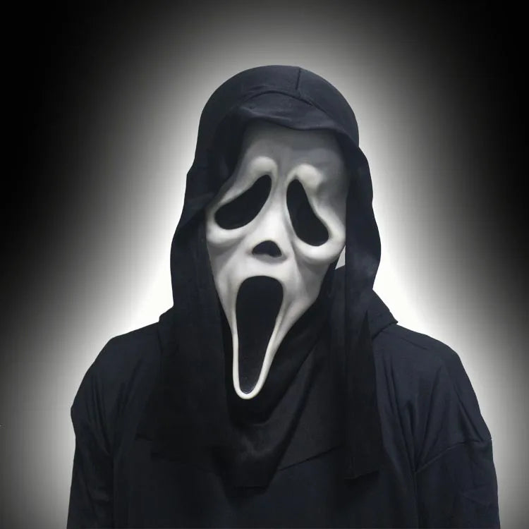 Halloween Horror Ghost Skull Mask Scare Mask for Halloween Party Headgear Cosplay Perform Party Masquerade Prop Cosplay