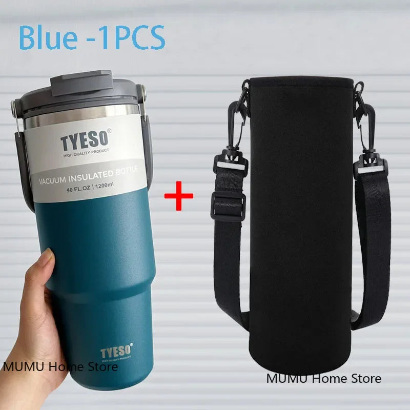 Tyeso Coffee Cup Thermos Bottle Stainless Steel Vacuum Thermal Insulated Mug Cold And Hot Travel Mug Vacuum Flask Water Bottle