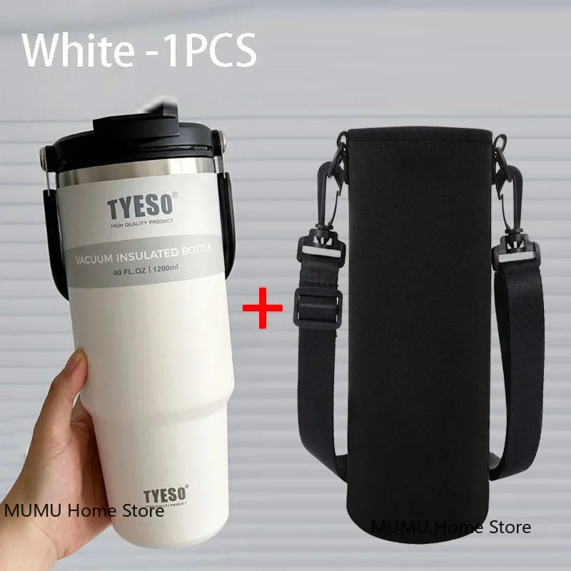 Tyeso Coffee Cup Thermos Bottle Stainless Steel Vacuum Thermal Insulated Mug Cold And Hot Travel Mug Vacuum Flask Water Bottle