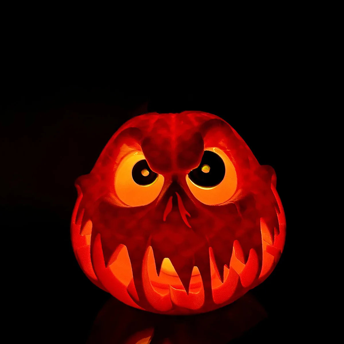 OPHIDIAN  Halloween pumpkin resin Ghost Festival decoration and scene arrangement, hollowed-out large pumpkin