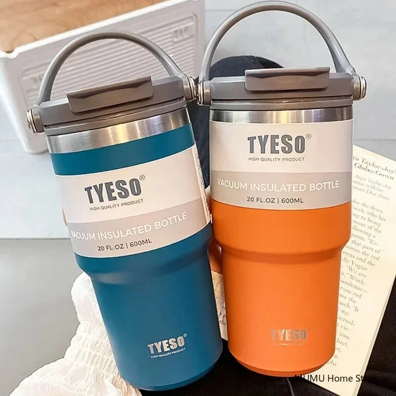 Tyeso Coffee Cup Thermos Bottle Stainless Steel Vacuum Thermal Insulated Mug Cold And Hot Travel Mug Vacuum Flask Water Bottle