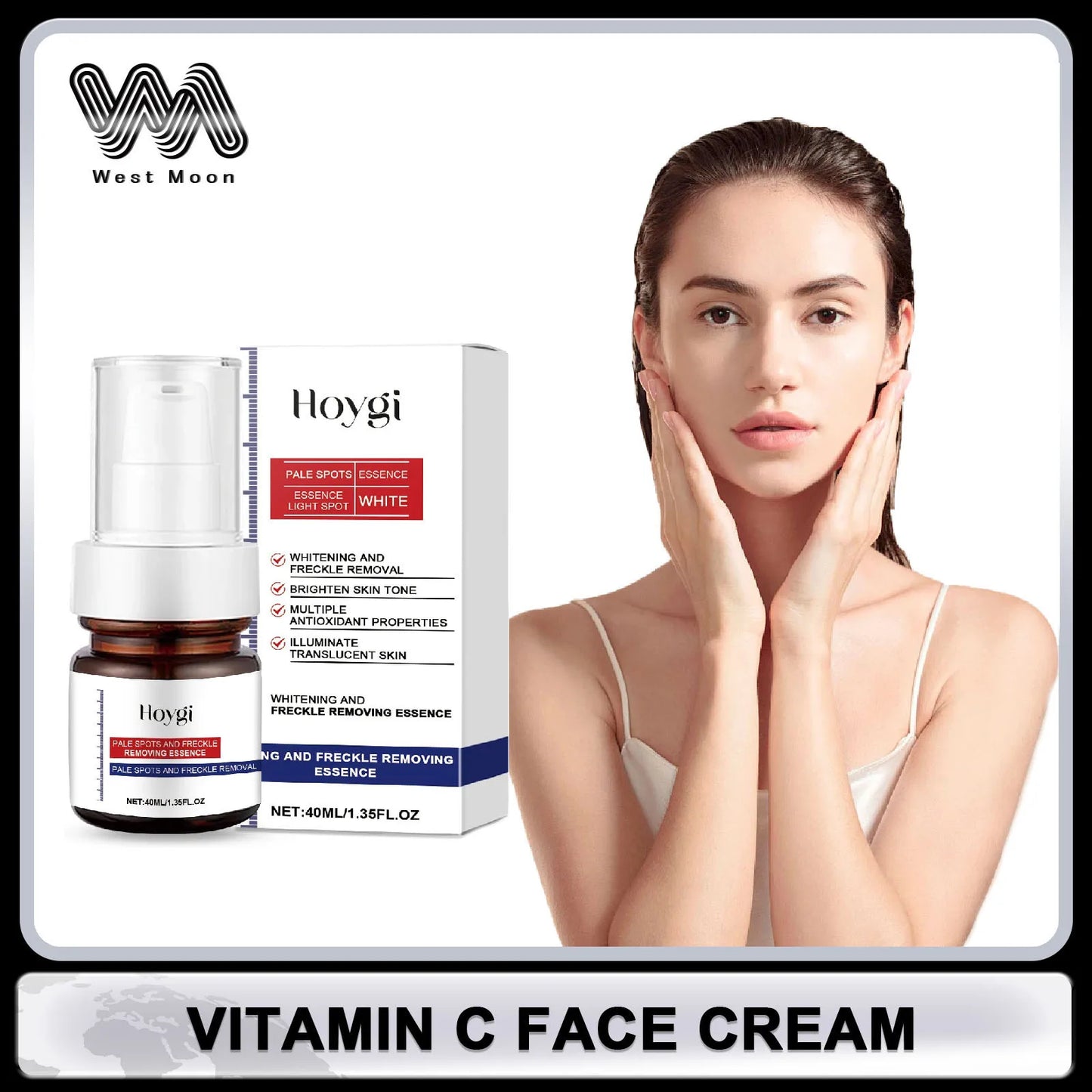Vitamin C Cream Dark Spots Remover Melasma Lightening Face Rejuvenation Anti Freckle Brightening Moisturizing Skin Care Products